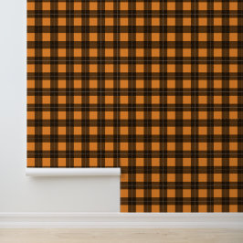 Papel Pintado Naranja y búfalo negro tocan Halloween