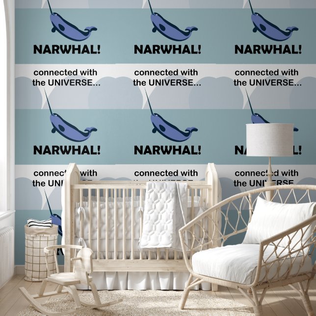 Papel Pintado Narwhal Conectado Con El Narwhal Universo (Niños)
