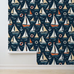 Papel Pintado Navegar por los mares: Un deplo náutico