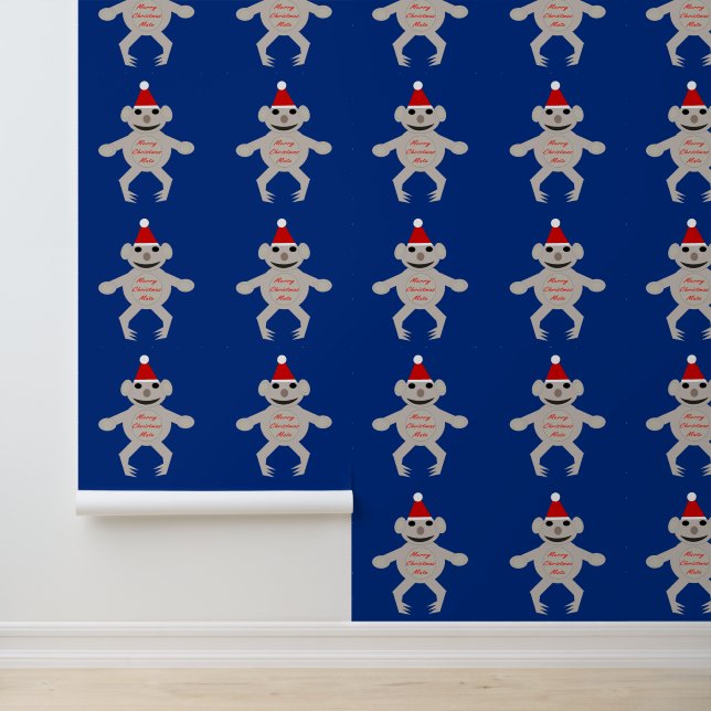Papel Pintado Navidades australianos Koala Bear Pattern (Solicitud)