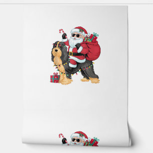 Papel Pintado Navidades de perros de La Habana iluminan Santa Ri