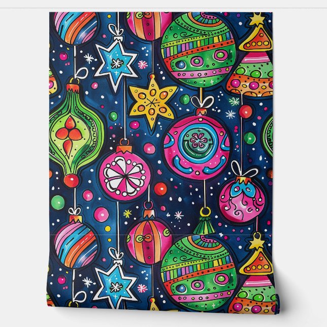Papel Pintado Navidades de Twinkle Time (Desenrollar)