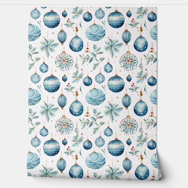 Papel Pintado Navidades de Twinkle Treetop Treasures (Desenrollar)