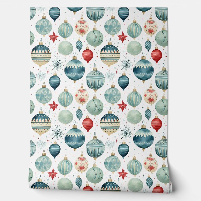 Papel Pintado Navidades de Twinkle Treetop Treasures (Desenrollar)