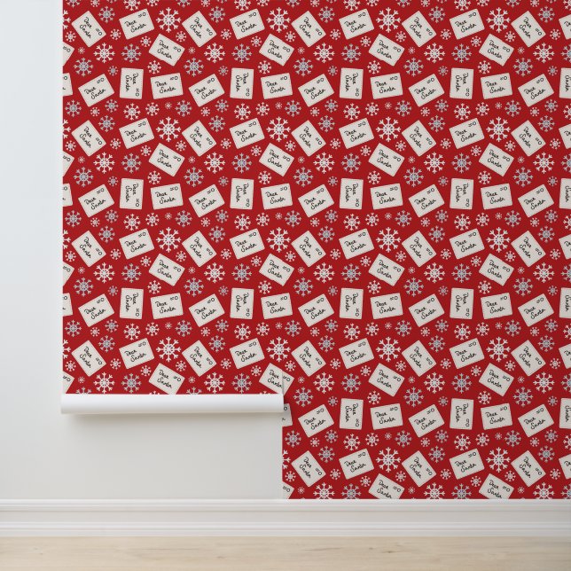 Papel Pintado Navidades festivos queridos papeles de Santa Claus (Solicitud)