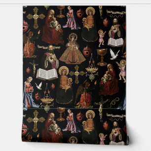 Papel Pintado Navidades góticos Salvador del mundo - Jesucristo