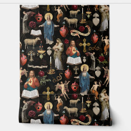 Papel Pintado Navidades góticos Salvador del mundo - Jesucristo