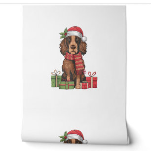 Papel Pintado Navidades irlandeses de seda para perros vestidos 