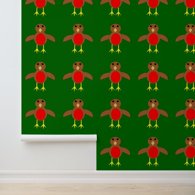 Papel Pintado Navidades Robin Patterned (Solicitud)