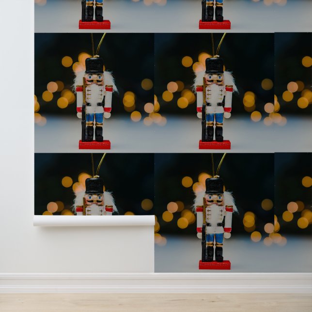 Papel Pintado Navidades SlipperyOrnamento figurio nutcracker de  (Solicitud)