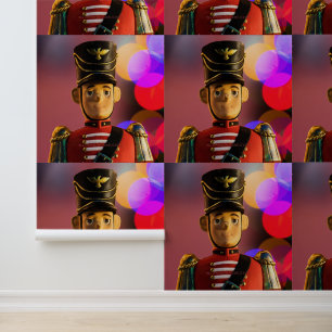 Papel Pintado Navidades soldado de juguete figurine SlipperyJoe 