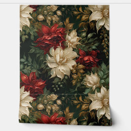 Papel Pintado Navidades Sombreados Ballet Botánico