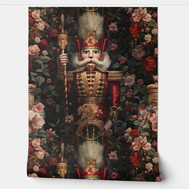 Papel Pintado Navidades Sombreados Ballet Botánico (Desenrollar)