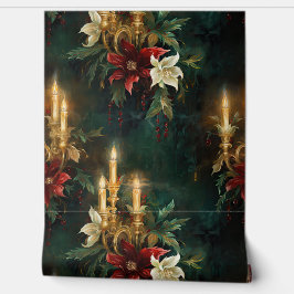 Papel Pintado Navidades Sombreados Ballet Botánico