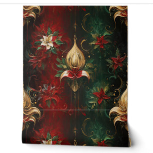 Papel Pintado Navidades Sombreados Ballet Botánico