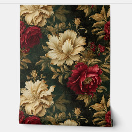 Papel Pintado Navidades Sombreados Ballet Botánico