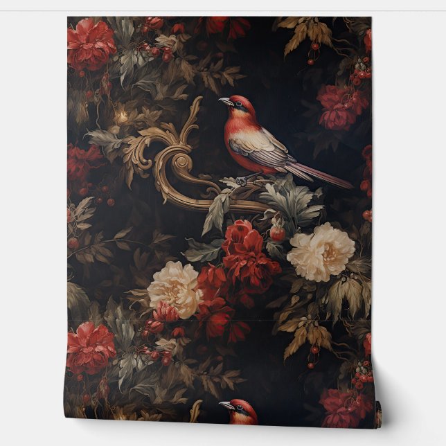 Papel Pintado Navidades Sombreados Ballet Botánico (Desenrollar)