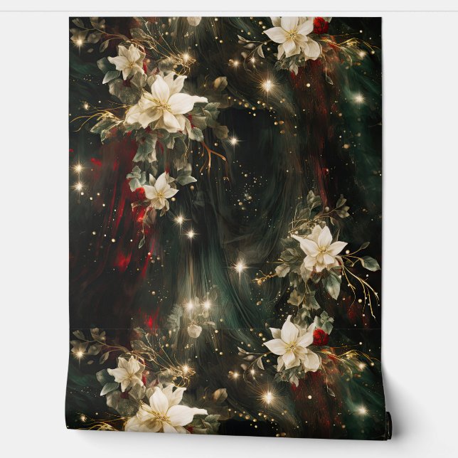 Papel Pintado Navidades Sombreados Ballet Botánico (Desenrollar)