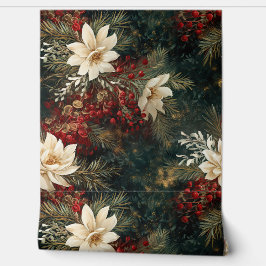 Papel Pintado Navidades Sombreados Ballet Botánico