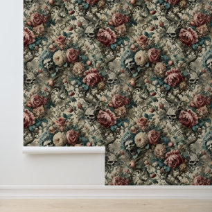 Papel Pintado Necromancia de Gnashed - Victoriano Gótico
