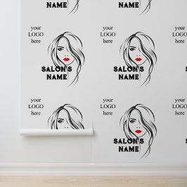 Papel Pintado Negocio de Estilista y Salón de Belleza
