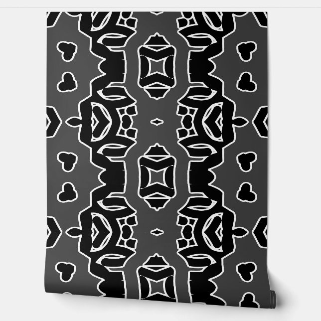Papel pintado negro "Ratti_Creative_Arts" (Desenrollar)
