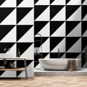 Papel Pintado Negro y blanco