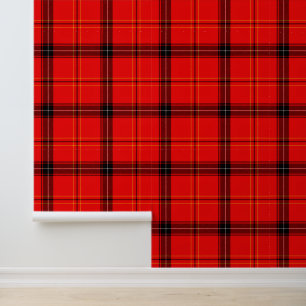 Papel Pintado Negro y rojo de relleno de búfalo verificado