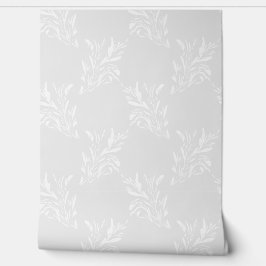 Papel Pintado Neutral Trellis Patrón botánico