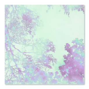 Papel Pintado Niebla de hoja ancha de lavanda
