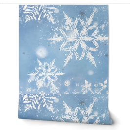 Papel Pintado Nieve de Navidad Maravillosa