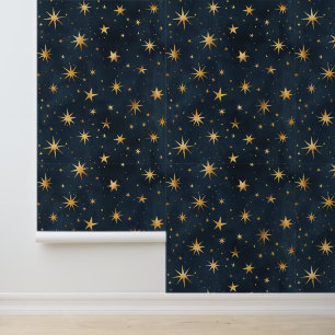 Papel Pintado Night Stars marina Blue Ceiling