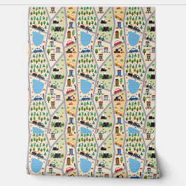 Papel Pintado Niños de las calles ocupadas