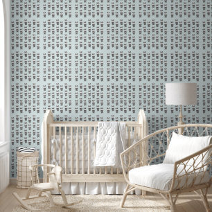 Papel Pintado Niños Panda