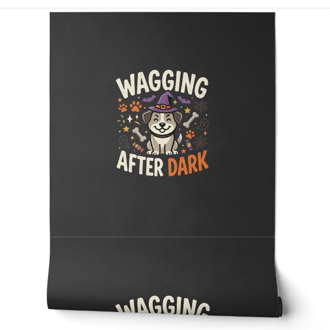 Papel Pintado Noche de Halloween para Perros (2) (Desenrollar)