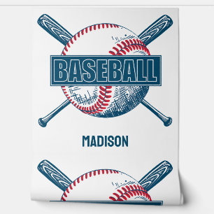 Papel Pintado Nombre personalizado Béisbol