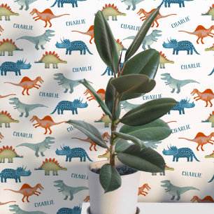 Papel Pintado Nombre personalizado de dinosaurio