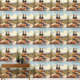 Papel Pintado Nombre personalizado de Wine Lover