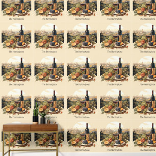 Papel Pintado Nombre personalizado de Wine Lover