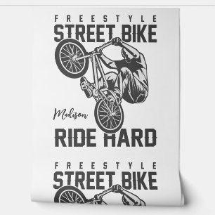 Papel Pintado Nombre personalizado Street Bike