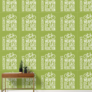 Papel Pintado Nombre y color personalizados de la bicicleta
