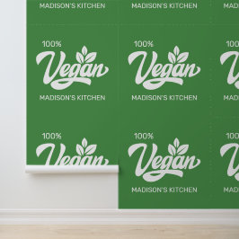 Papel Pintado Nombre y color personalizados veganos