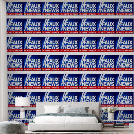 Papel Pintado Noticias Falsas 