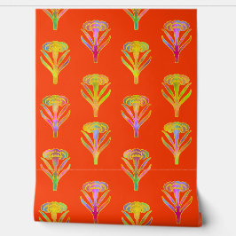 Papel Pintado Nouveau Riche Blooms Carnelian