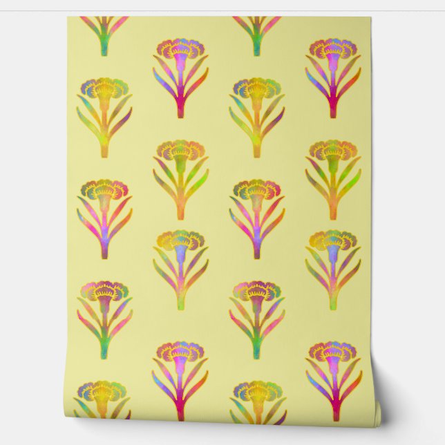 Papel Pintado Nouveau Riche Blooms Sunshine (Desenrollar)