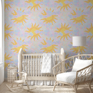 Papel Pintado Nubes de nieve Sunny