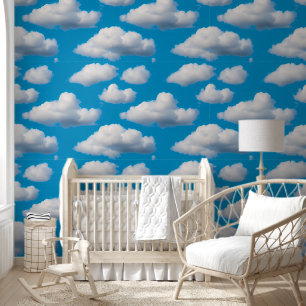 Papel Pintado Nubes Fluffy