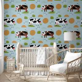 Papel Pintado Nursera de campo de vaca