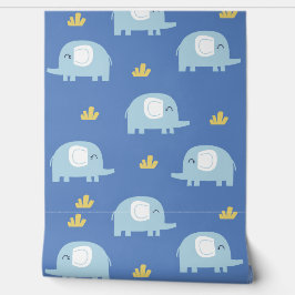 Papel Pintado Nursera de Elephant Safari