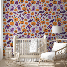 Papel Pintado Objetos de Halloween